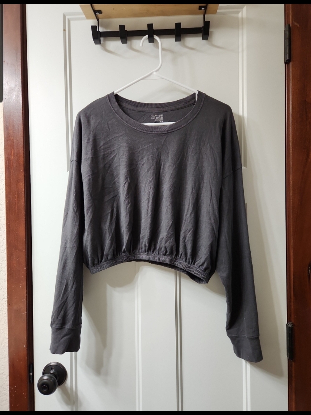 Aerie Charcoal Retrograde Tee - M